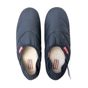 NWT Hunter Mens Puffy Slipper Navy Blue 11